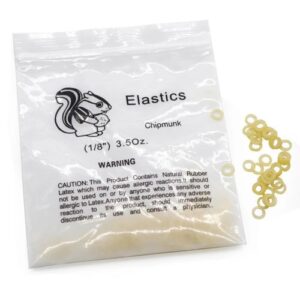 Elastic Rubber Band Chipmunk 1/8' 3.50z