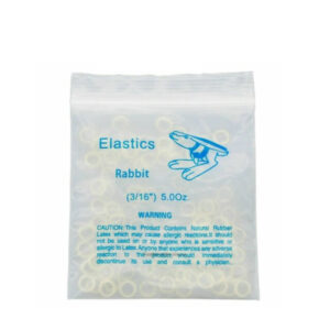 Elastic Rubber Band Rabbit 3/16' 50z