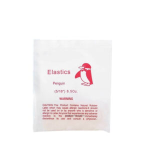 Elastic Rubber Band Penguin 5/16' 6.50z
