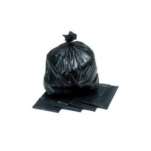 Biohazard Bin Liners 50ltr-Black 100's