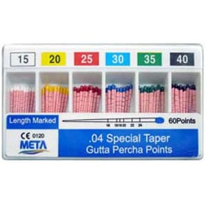 Gutta Percha Taper 02 Meta 45-80