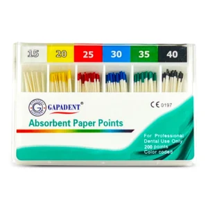 Paper Points Taper 02 Gapadent  15-40
