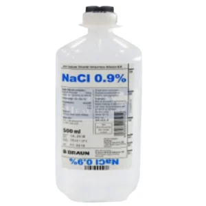 Normal Saline Collapsible-500mls 0.9%-B.Braun 24s
