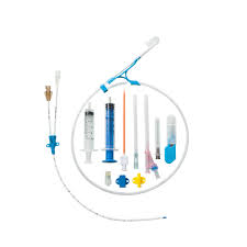 Cvc Double Lumen With Dressing Adult 7frx20cm