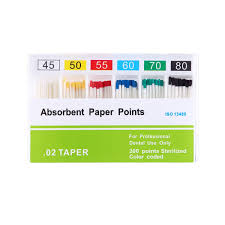 Paper Points Taper 02 Gapadent 45-80