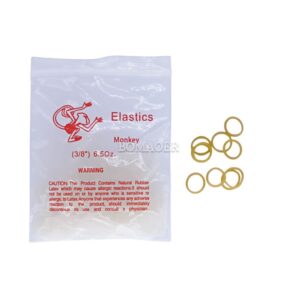 Elastic Rubber Band Monkey 3/8' 6.50z