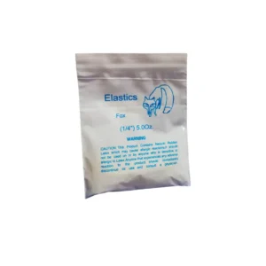 Elastic Rubber Band Fox 1/4' 5.00z